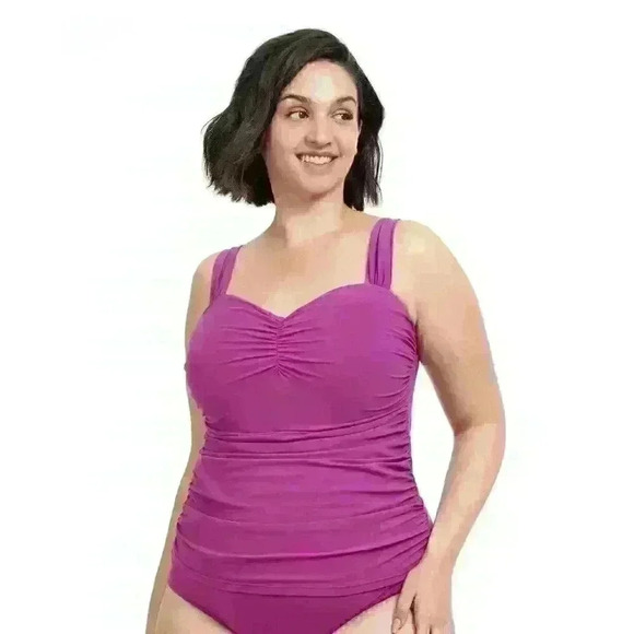 Profile By Gottex Other - NEW! Profile By Gottex Women's 20W Tutti Frutti Sweetheart Tankini Top NWT $108